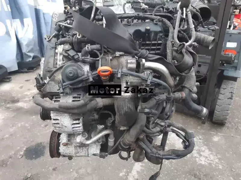Контрактный б/у двигатель CBBB 2.0 TDI Skoda Superb