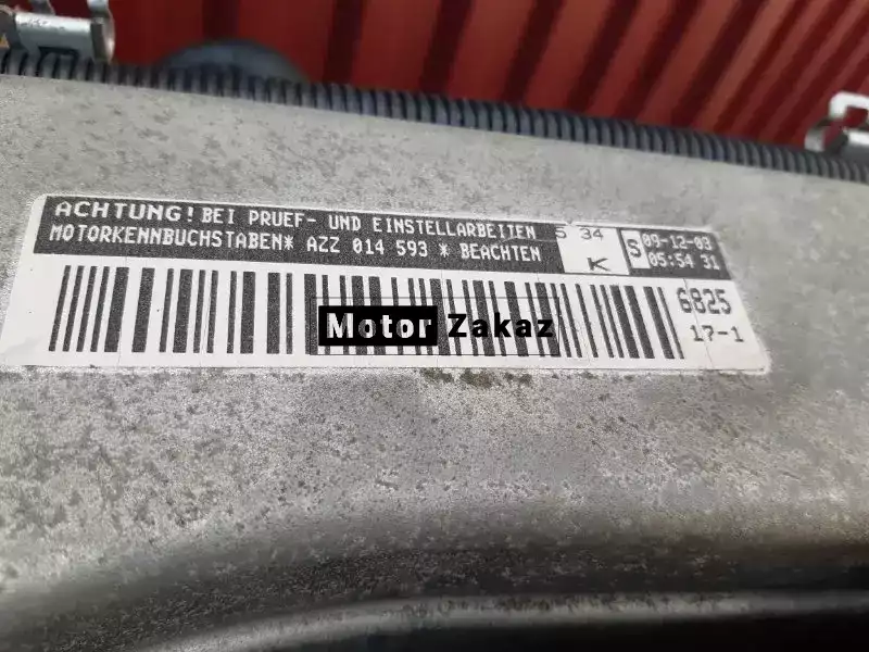 Контрактный б/у двигатель AZZ 3.2 Volkswagen Touareg